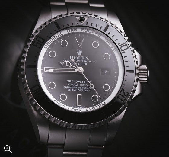 Rolex deepsea titan black new arrivals