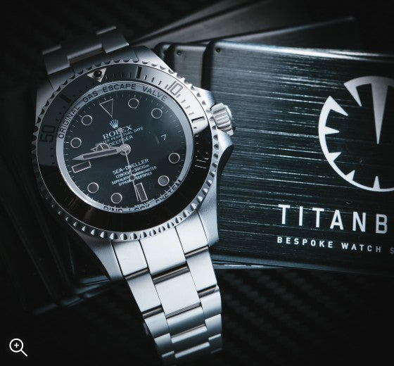 Rolex deepsea clearance titan black