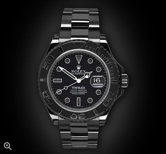 Rolex yacht 2024 master titan black