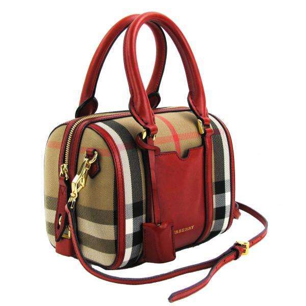 Burberry Small 'alchester' Bowling Bag in Brown