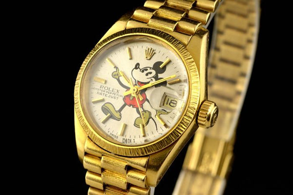 Rolex mickey mouse on sale price