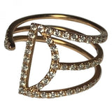 Djula gold pink gold rings