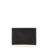 Chanel timeless/classique black leather handbag