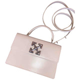 Off-white white leather handbag