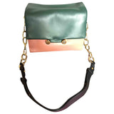 Marni caddy multicolour leather handbag