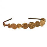 Oscar De La Renta gold gold plated hair accessories