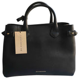 Burberry the banner  multicolour leather handbag