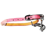 Dior monogramme pink leather bracelets