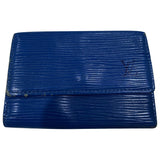 Louis Vuitton blue leather case