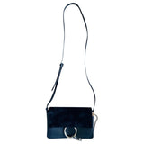 Chloé faye black leather handbag