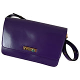 Marni purple leather handbag