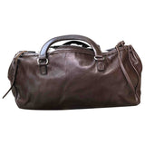 Prada brown leather handbag