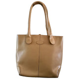 Tod's camel leather handbag