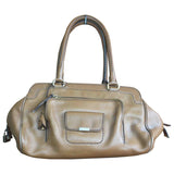 Tod's camel leather handbag