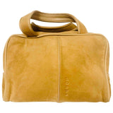 Loewe camel suede handbag