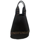 Fendi black cloth handbag