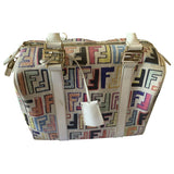 Fendi multicolour leather handbag