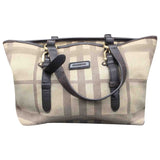 Burberry brown cloth handbag