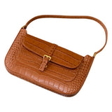 By Far miranda camel leather handbag