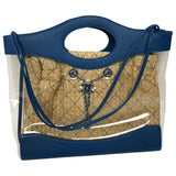 Chanel 31 blue leather handbag