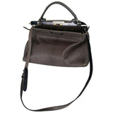 Fendi peekaboo  leather handbag