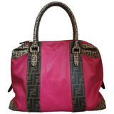 Fendi multicolour cloth handbag