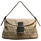 Fendi baguette  cloth handbag