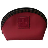 Fendi red cloth travel bag