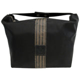 Fendi black cloth clutch bag