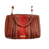 Burberry brown leather handbag