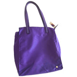 Fendi purple cloth handbag