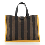 Fendi brown cloth handbag