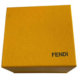 Fendi black leather bracelets