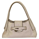 Tod's white leather handbag