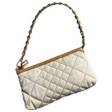 Fendi beige cloth handbag