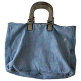 Fendi blue denim - jeans handbag