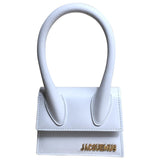 Jacquemus chiquito white leather handbag