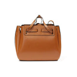 Loewe lazo mini camel leather handbag