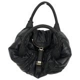 Fendi spy black cloth handbag