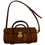 Burberry camel leather handbag