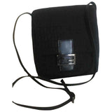 Fendi black cloth handbag