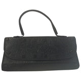 Fendi black leather handbag