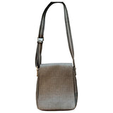 Fendi grey cloth bag