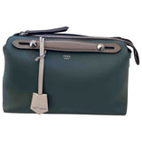 Fendi by the way  green leather handbag