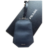 Prada blue leather case