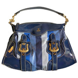 Fendi blue cloth handbag