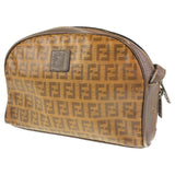 Fendi brown synthetic handbag