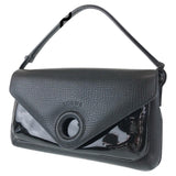 Loewe black leather handbag