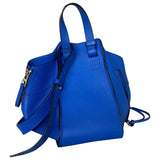 Loewe hammock blue leather handbag