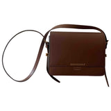 Burberry brown leather handbag